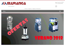 Tablet Screenshot of muranga.es